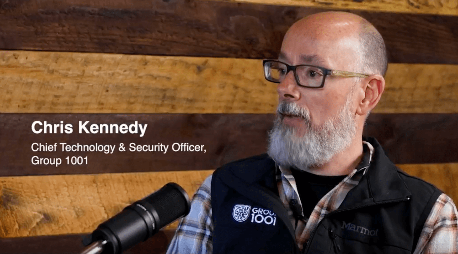 Chris Kennedy, Chief Technology & Security Officer, Group 1001