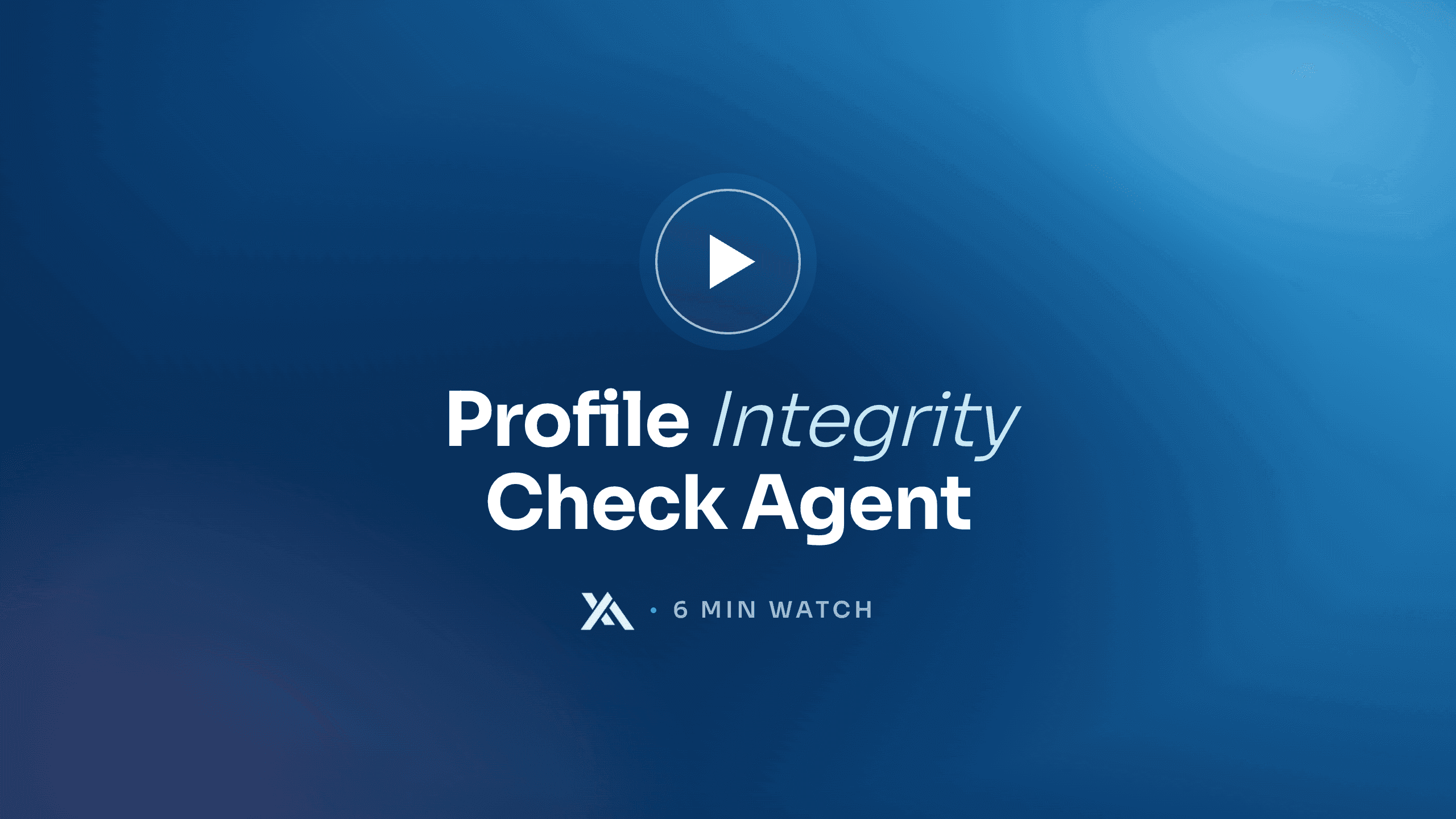 Profile Integrity Check: keep your profile accurate