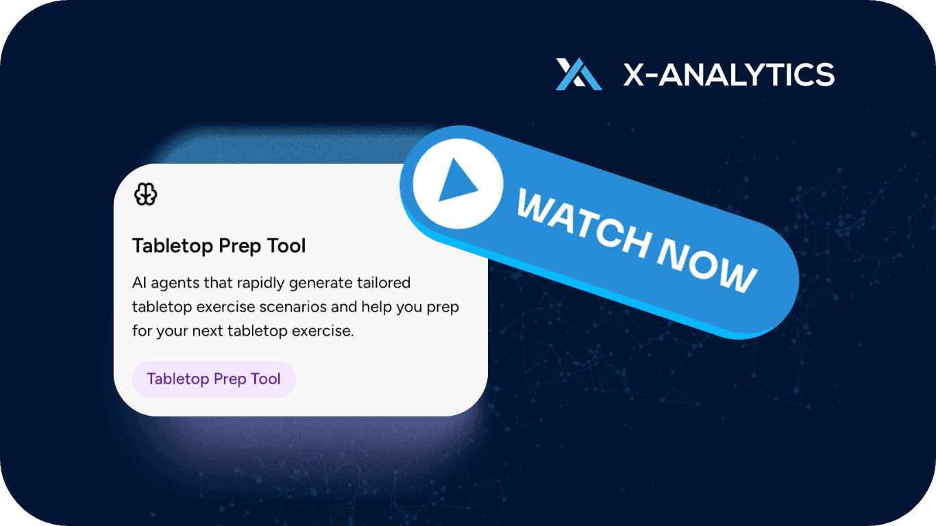 From your profile to a ready-to-run tabletop exercise