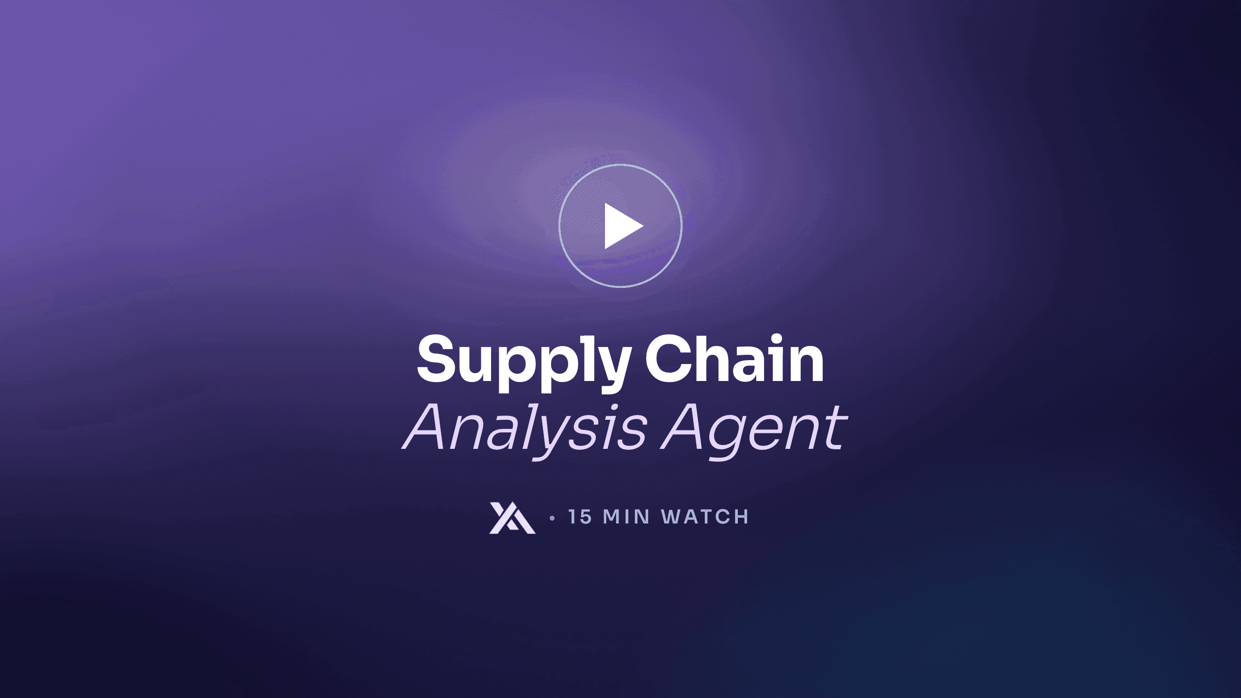 Supply chain risk, in dollars: meet the Supply Chain Analysis agent 