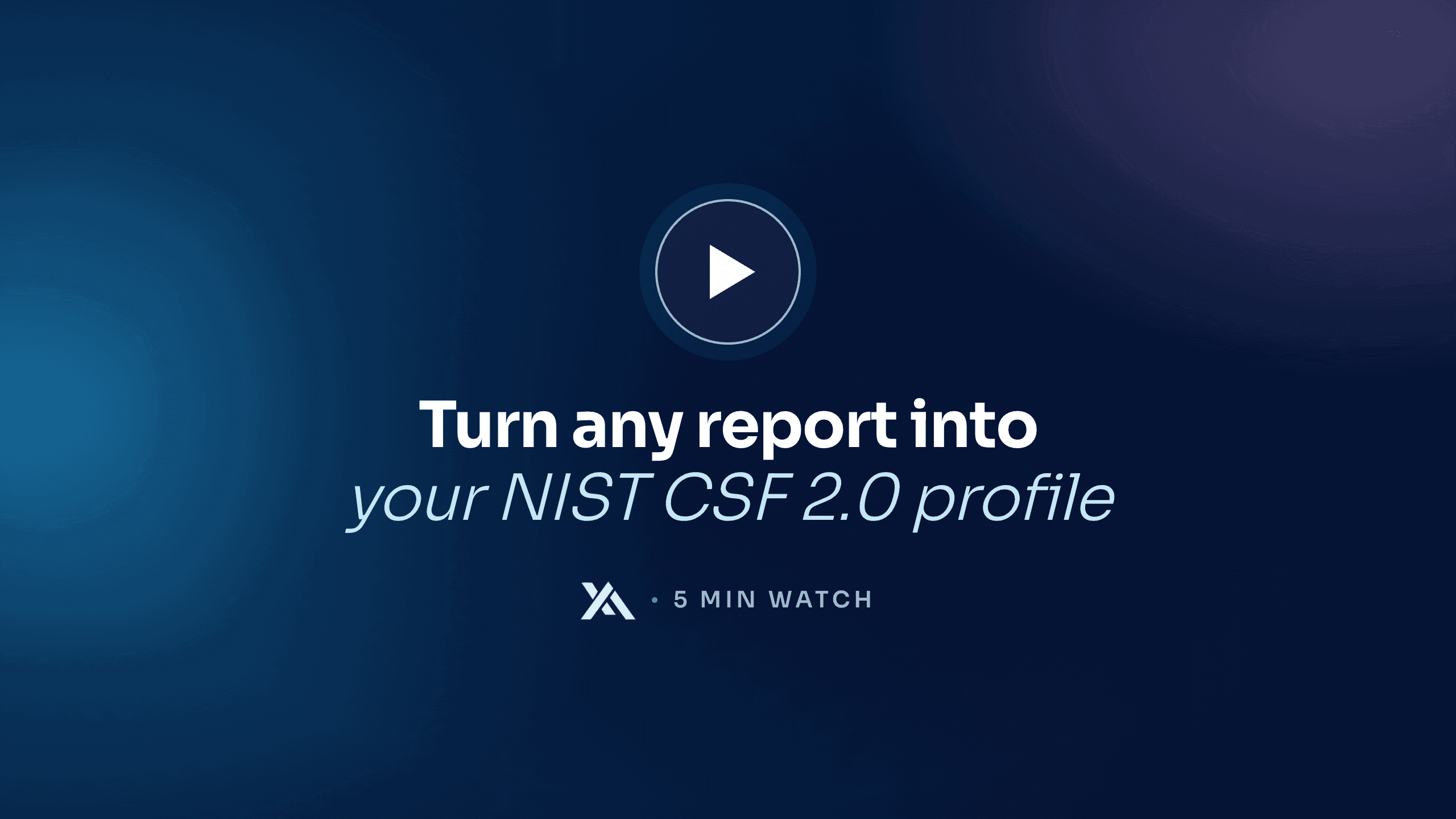 Turn any cyber maturity report into your NIST CSF 2.0 profile