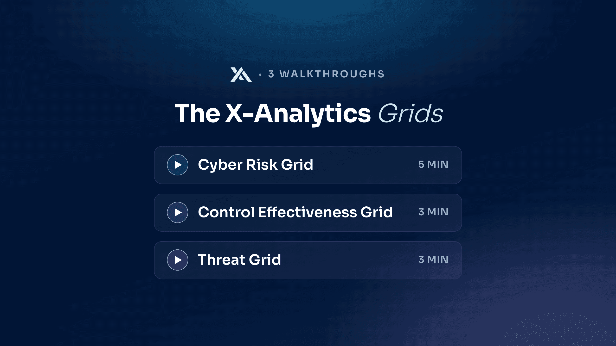 The X-Analytics grids: now interactive and shareable