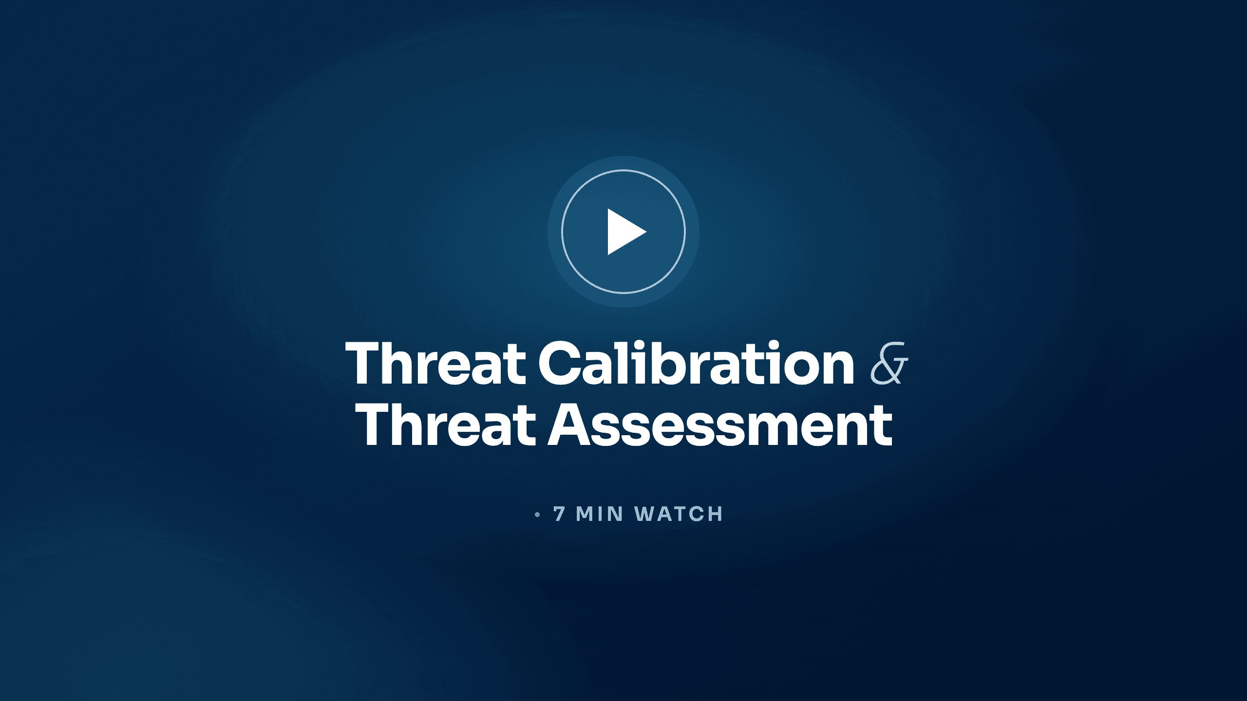 Threat Calibration and Threat Assessment: score threats with evidence