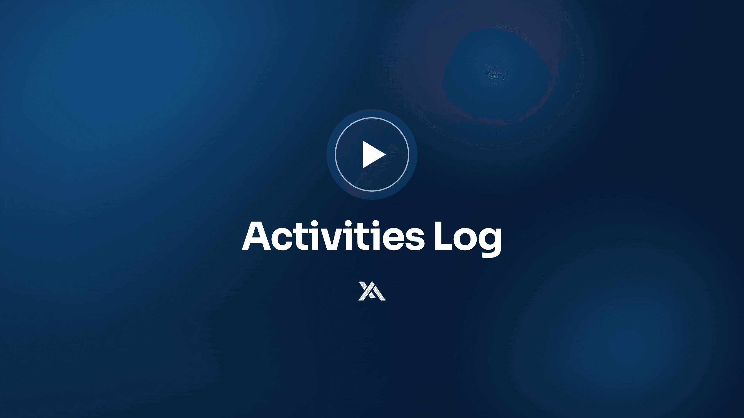Activities Log: see every change to your profile